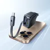 Ładowarka sieciowa Baseus EnerCore CJ11 45W z portem USB-C i ze zwijanym kablem USB-C - czarna